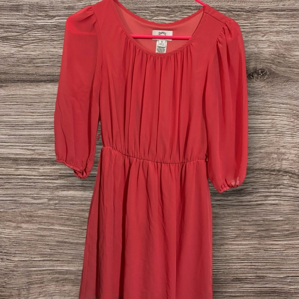 Sweet Storm Coral Blouse